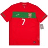 Maillot de Supporter Portugal Ronaldo 7 2010 Domicile Retro Pour Homme