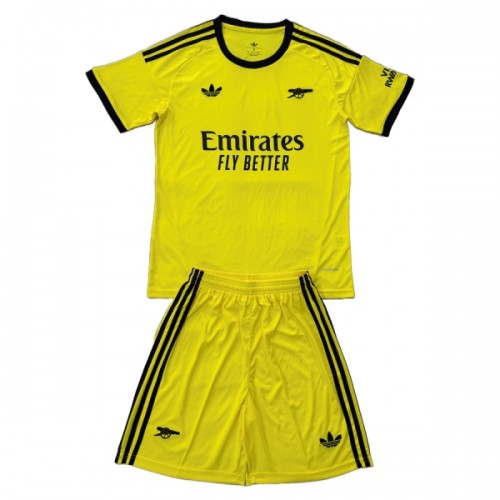 Maillot de Gardien Arsenal 2025-26 Jaune Pour Enfant Maillot de Gardien Arsenal 2025-26 Jaune Pour Enfant