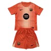 Maillot de Gardien FC Barcelone Orange Version 2025-26 Pour Enfant