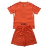 Maillot de Gardien FC Barcelone Orange Version 2025-26 Pour Enfant