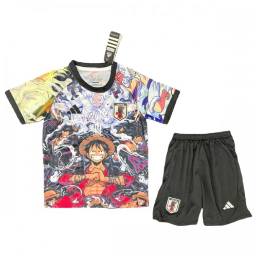 Maillot de Supporter Japon x Luffy Special Edition 2025 Pour Enfant Maillot de Supporter Japon x Luffy Special Edition 2025 Pour Enfant