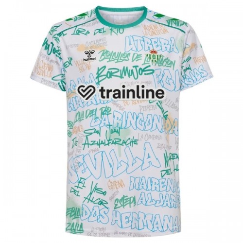 Maillot de Supporter Real Betis Pre-Match 2025-26 Pour Homme Maillot de Supporter Real Betis Pre-Match 2025-26 Pour Homme