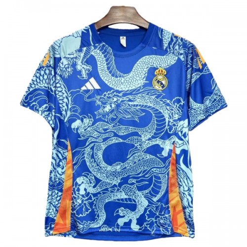 Maillot de Supporter Real Madrid Dragon Special Edition 2025-26 Bleue Pour Homme Maillot de Supporter Real Madrid Dragon Special Edition 2025-26 Bleue Pour Homme