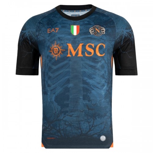 Maillot de Supporter SSC Naples Halloween Special Edition 2025-26 Pour Homme Maillot de Supporter SSC Naples Halloween Special Edition 2025-26 Pour Homme