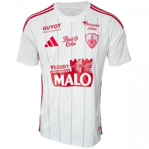 Maillot de Supporter Stade Brestois Extérieur 2025-26 Pour Homme Maillot de Supporter Stade Brestois Extérieur 2025-26 Pour Homme