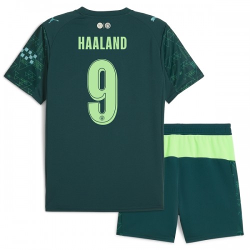 Maillot de Supporter Manchester City Haaland 9 Quatrième EA Sport 2025-26 Pour Enfant Maillot de Supporter Manchester City Haaland 9 Quatrième EA Sport 2025-26 Pour Enfant