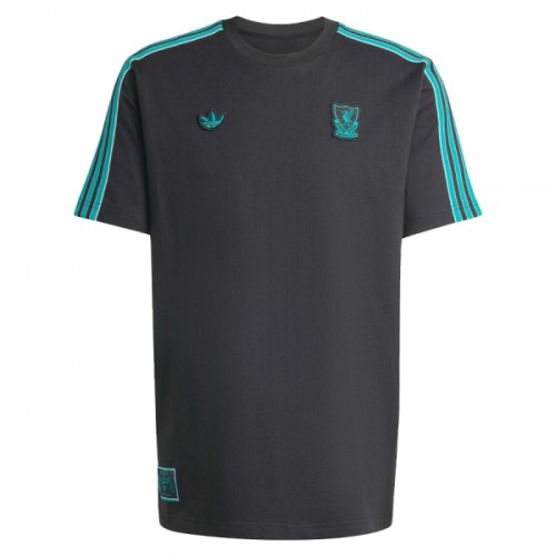 Maillot de Supporter Liverpool Terrace Icons 2025-26 Noire Pour Homme Maillot de Supporter Liverpool Terrace Icons 2025-26 Noire Pour Homme