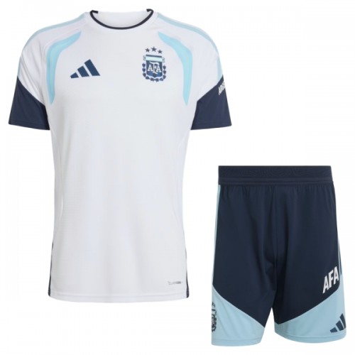 Argentine Maillot d'Entraînement Coupe du Monde 2026 Blanche Pour Enfant Argentine Maillot d'Entraînement Coupe du Monde 2026 Blanche Pour Enfant