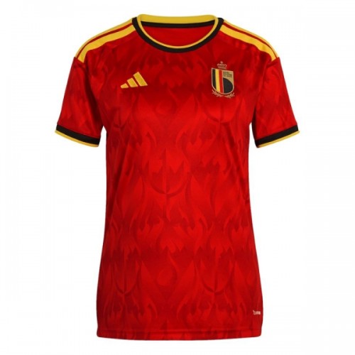Maillot de Supporter Belgique Domicile Coupe du Monde 2026 Pour Femme Maillot de Supporter Belgique Domicile Coupe du Monde 2026 Pour Femme