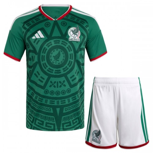 Maillot de Supporter Mexique Domicile Coupe du Monde 2026 Pour Enfant Maillot de Supporter Mexique Domicile Coupe du Monde 2026 Pour Enfant