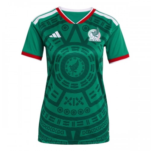 Maillot de Supporter Mexique Domicile Coupe du Monde 2026 Pour Femme Maillot de Supporter Mexique Domicile Coupe du Monde 2026 Pour Femme