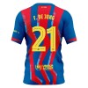 Maillot de Supporter FC Barcelone Frenkie de Jong 21 Quatrième 2025-26 Pour Homme