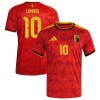 Maillot de Supporter Belgique Lukaku 10 Domicile Coupe du Monde 2026 Pour Homme Maillot de Supporter Belgique Lukaku 10 Domicile Coupe du Monde 2026 Pour Homme