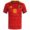 Maillot de Supporter Belgique Lukaku 10 Domicile Coupe du Monde 2026 Pour Homme