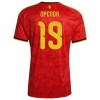 Maillot de Supporter Belgique Openda 19 Domicile Coupe du Monde 2026 Pour Homme