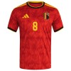 Maillot de Supporter Belgique Tielemans 8 Domicile Coupe du Monde 2026 Pour Homme