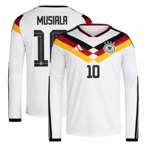 Maillot à Manches Longues Allemagne Musiala 10 Domicile Coupe du Monde 2026 Pour Homme Maillot à Manches Longues Allemagne Musiala 10 Domicile Coupe du Monde 2026 Pour Homme