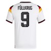 Maillot de Supporter Allemagne Fullkrug 9 Domicile Coupe du Monde 2026 Pour Homme