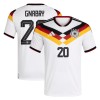 Maillot de Supporter Allemagne Gnabry 20 Domicile Coupe du Monde 2026 Pour Homme