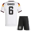 Maillot de Supporter Allemagne Kimmich 6 Domicile Coupe du Monde 2026 Pour Enfant