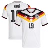 Maillot de Supporter Allemagne Sane 19 Domicile Coupe du Monde 2026 Pour Homme