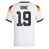Maillot de Supporter Allemagne Sane 19 Domicile Coupe du Monde 2026 Pour Homme