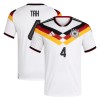 Maillot de Supporter Allemagne Tah 4 Domicile Coupe du Monde 2026 Pour Homme