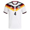 Maillot de Supporter Allemagne Tah 4 Domicile Coupe du Monde 2026 Pour Homme