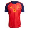 Maillot de Supporter Espagne Baena 15 Domicile Coupe du Monde 2026 Pour Homme