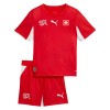 Maillot de Supporter Suisse Domicile Coupe du Monde 2026 Pour Enfant