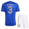 Maillot de Supporter Italie Dimarco 3 Domicile Coupe du Monde 2026 Pour Enfant