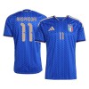 Maillot de Supporter Italie Raspadori 11 Domicile Coupe du Monde 2026 Pour Homme