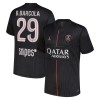 Maillot de Supporter Paris Saint-Germain B. Barcola 29 Quatrième Jordan 2025-26 Pour Homme