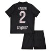 Maillot de Supporter Paris Saint-Germain Hakimi 2 Quatrième Jordan 2025-26 Pour Enfant
