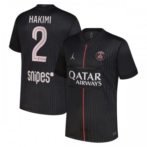 Maillot de Supporter Paris Saint-Germain Hakimi 2 Quatrième Jordan 2025-26 Pour Homme Maillot de Supporter Paris Saint-Germain Hakimi 2 Quatrième Jordan 2025-26 Pour Homme