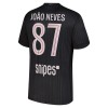 Maillot de Supporter Paris Saint-Germain Joao Neves 87 Quatrième Jordan 2025-26 Pour Homme