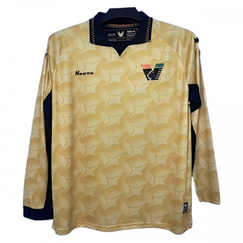 Maillot de Gardien à Manches Longues Venezia Gold Version 2025-26 Pour Homme Maillot de Gardien à Manches Longues Venezia Gold Version 2025-26 Pour Homme