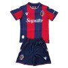 Maillot de Supporter Bologna Domicile 2025-26 Pour Enfant