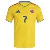 Maillot de Supporter Colombie Luis Diaz 7 Domicile Coupe du Monde 2026 Pour Homme