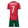 Maillot de Supporter Portugal Ronaldo 7 Domicile Coupe du Monde 2026 Pour Enfant