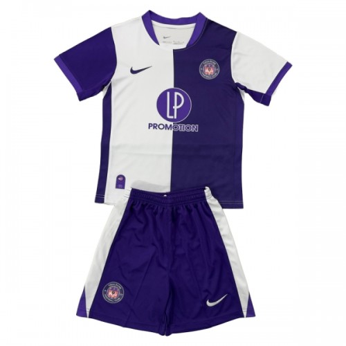 Maillot de Supporter Toulouse Domicile 2025-26 Pour Enfant Maillot de Supporter Toulouse Domicile 2025-26 Pour Enfant
