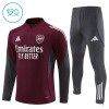 Arsenal Sweat d'Entraînement Quarter-Zip 2025-26 Rouge Pour Enfant