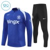 Chelsea Sweat d'Entraînement Quarter-Zip 2025-26 Bleue Pour Enfant Chelsea Sweat d'Entraînement Quarter-Zip 2025-26 Bleue Pour Enfant