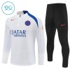 Paris Saint-Germain Sweat d'Entraînement Quarter-Zip 2025-26 Blanche Pour Enfant