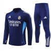 Real Madrid Sweat d'Entraînement Quarter-Zip 2025-26 Marine Pour Homme