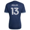 Maillot de Supporter Vancouver Whitecaps Muller 13 Extérieur 2026 Pour Homme