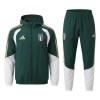 Italie Veste à Capuche 2026-27 Verte Pour Homme Italie Veste à Capuche 2026-27 Verte Pour Homme