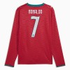 Maillot à Manches Longues Portugal Ronaldo 7 Domicile Coupe du Monde 2026 Pour Homme Maillot à Manches Longues Portugal Ronaldo 7 Domicile Coupe du Monde 2026 Pour Homme