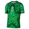 Maillot de Gardien Brésil Domicile Coupe du Monde 2026 Verte Pour Homme