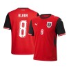 Maillot de Supporter Autriche Alaba 8 Domicile Coupe du Monde 2026 Pour Homme